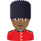 Man Guard- Medium-Dark Skin Tone emoji on Emojione